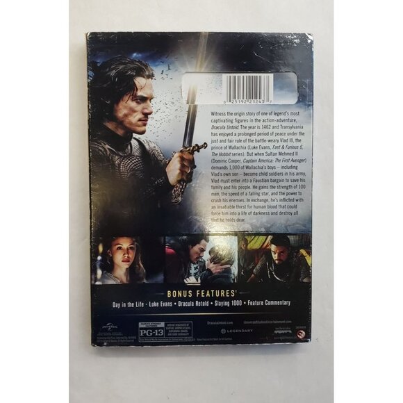 Dracula Untold - Blu-ray - DVD - Lucas Evans Sarah Gadon with Slipcover - Picture 6 of 7